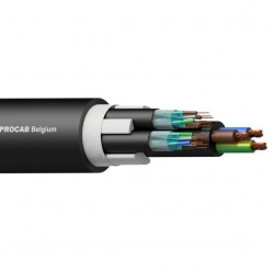 Procab PNC2527/1 2 x CAT7 S/FTP & 3G2.5 Power cable 100 meter